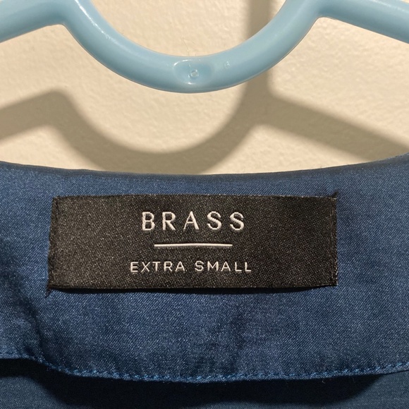 Brass Blue Long Sleeved Dress - Picture 3 of 3